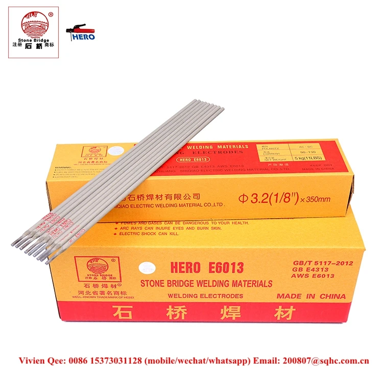 Stone Bridge Brand Welding Electrode E6013 E7018 E7014 E7016 Welding