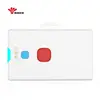 Badge horizontal blanc