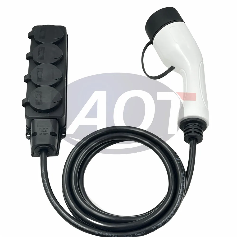 AOTAI BYD Vehicle to Load V2L Discharge Cable Type 2 to EU Socket Outlet