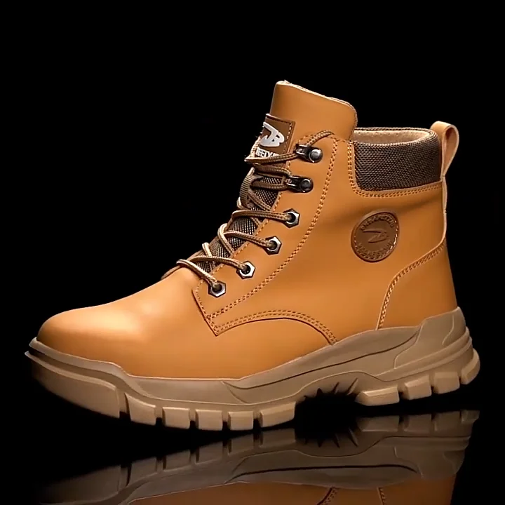 Ultra Light Mens Light Work Boots Men's Light Weight Steel Toe