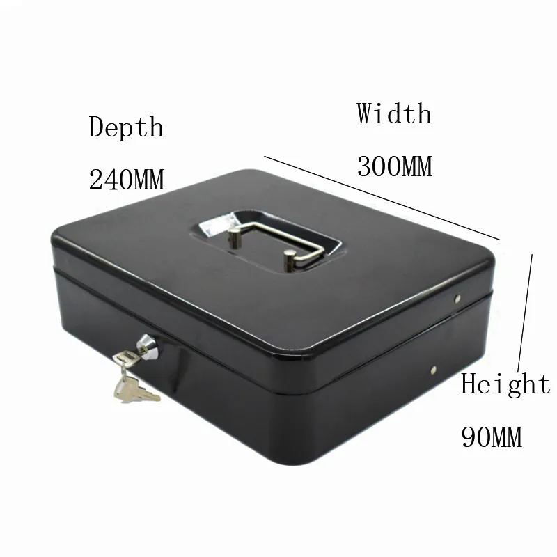 CEQSAFE China Metal Cash Money Box Storage Combination Lock Security Cash Safe Box for Money factory