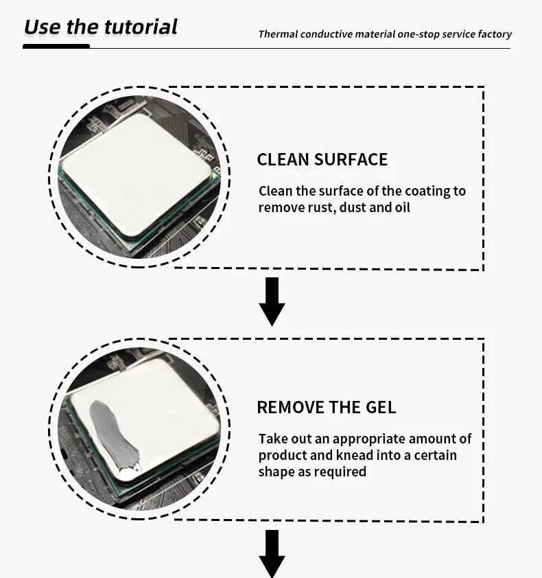 Thermally Conductive Potting Compound Thermal Pad Electric Insulator