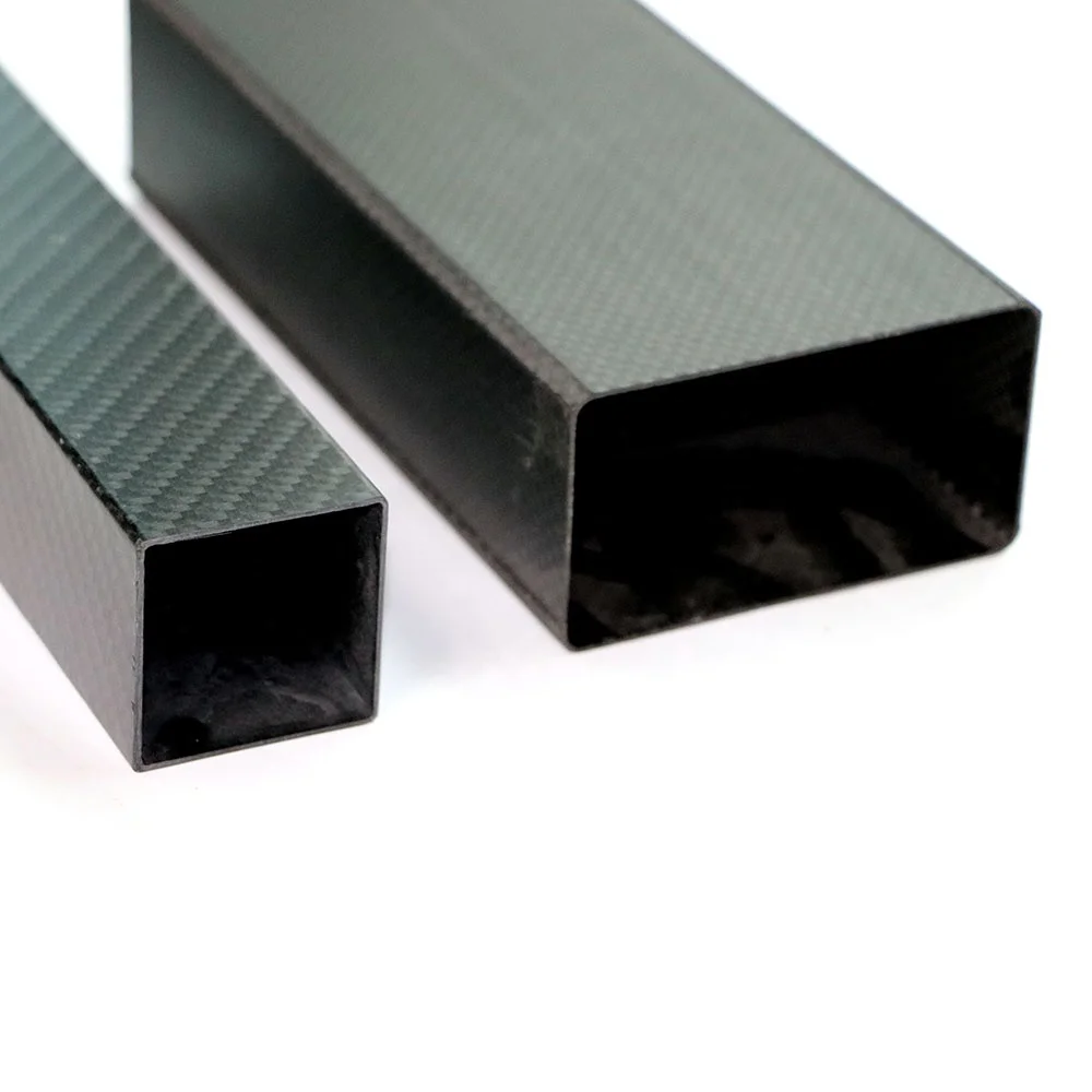 High Modulus and High Strength 3k Carbon Fiber square Tube