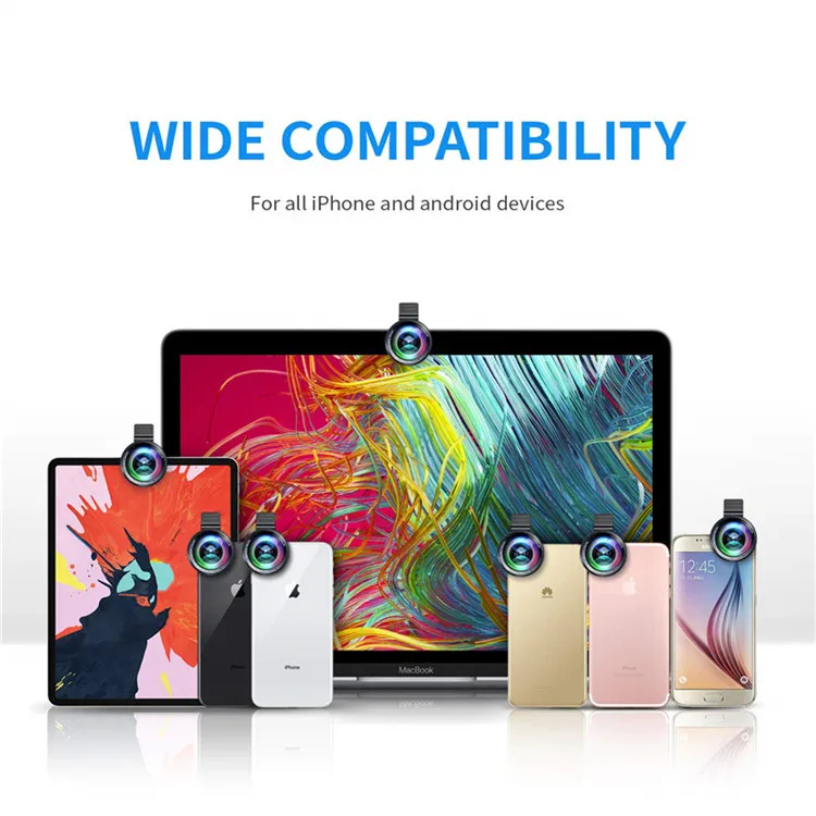 Aipaxal горячая Распродажа HD 0.5x супер широкоугольный объектив камеры