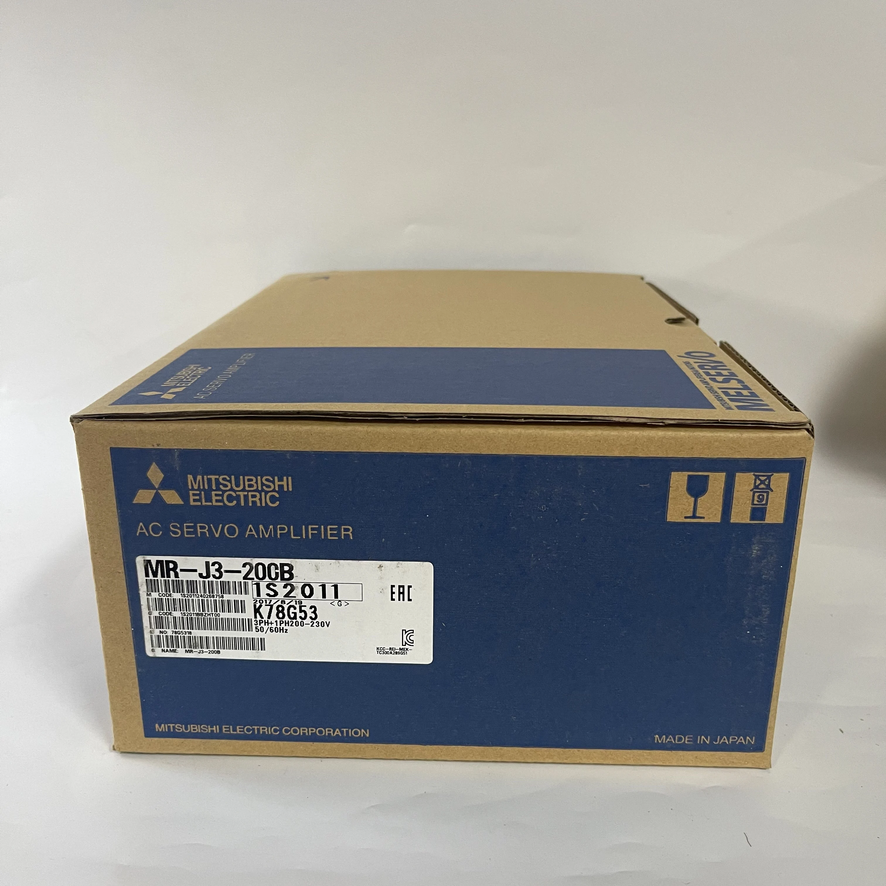 Mitsubishi AC Servo Amplifier MR-J3-20GB