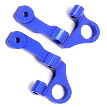 CNC machined Blue Aluminum UAV Drone Upper Arm mounting bracket Set Supplier Donguan