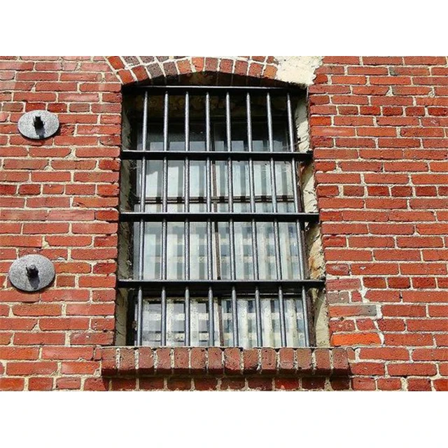 Latest Steel Security Window Bars Design Color White Or Black Wrought