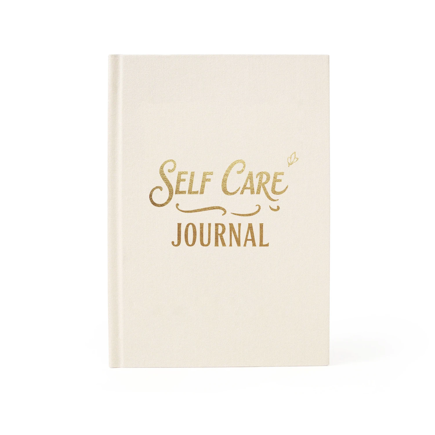 2026 Custom Hardcover Self Care Linen Journal Gratitude Reflection Wellness Manifestation Undated Daily Planner Notebook Diary