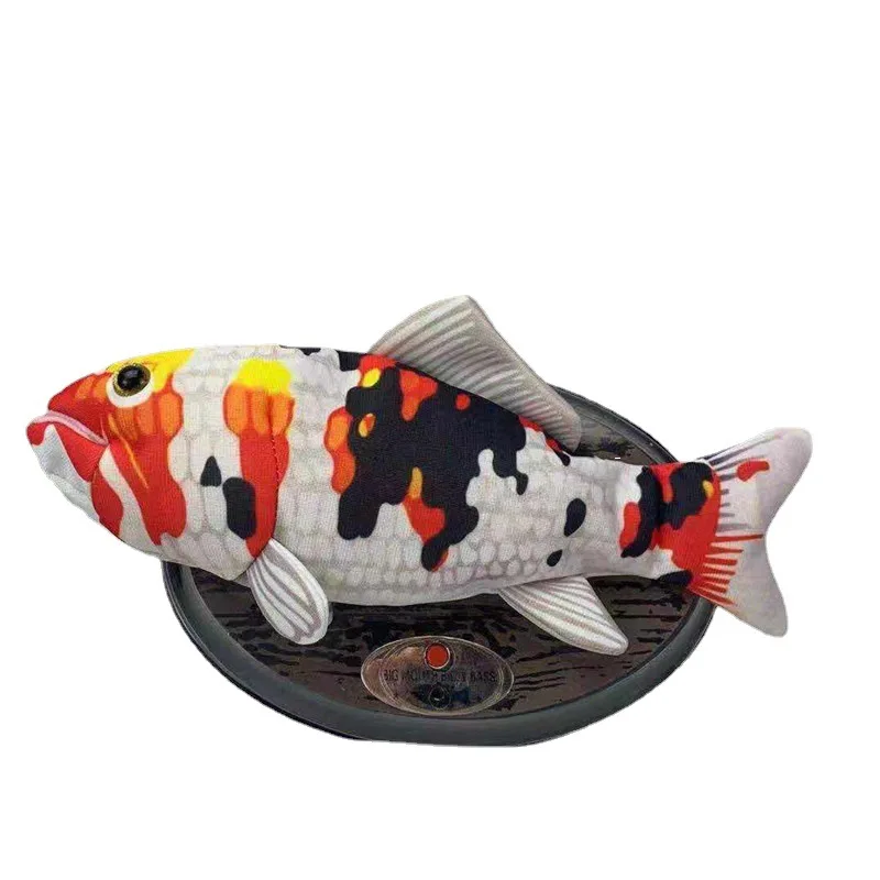 JohnMacc Electric Fish Toy Funny Ground Walking & Music Sound