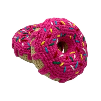 custom montessori toy crochet donut stuffed toys kids donut amigurumi