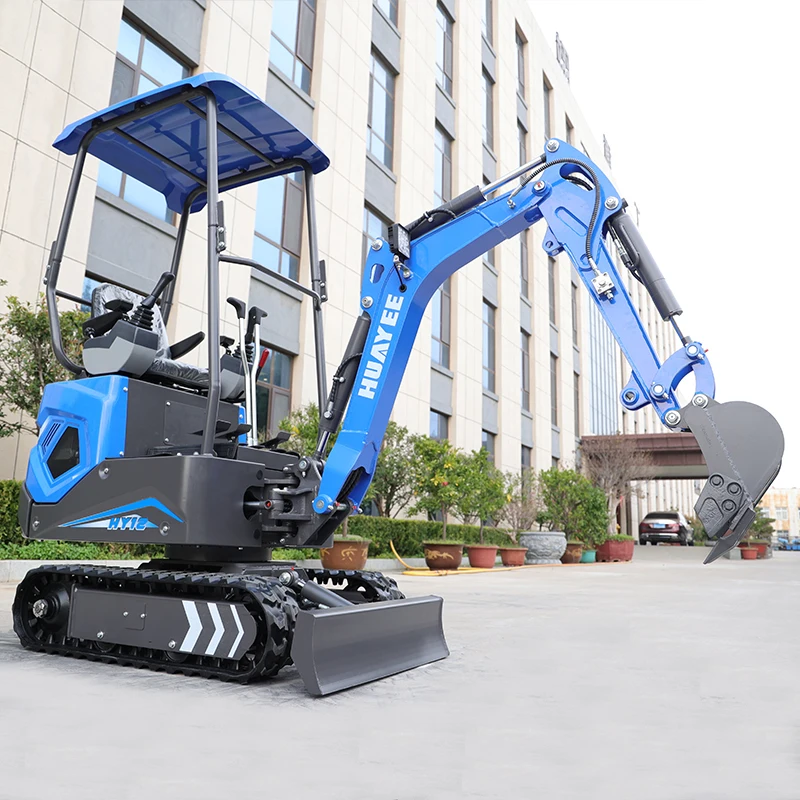 Cheap Price Mini Small Excavator 1 Ton High Quality Portable Farm Mini Bagger Manufacturer Fast Delivery Micro Digger 1.2 Ton