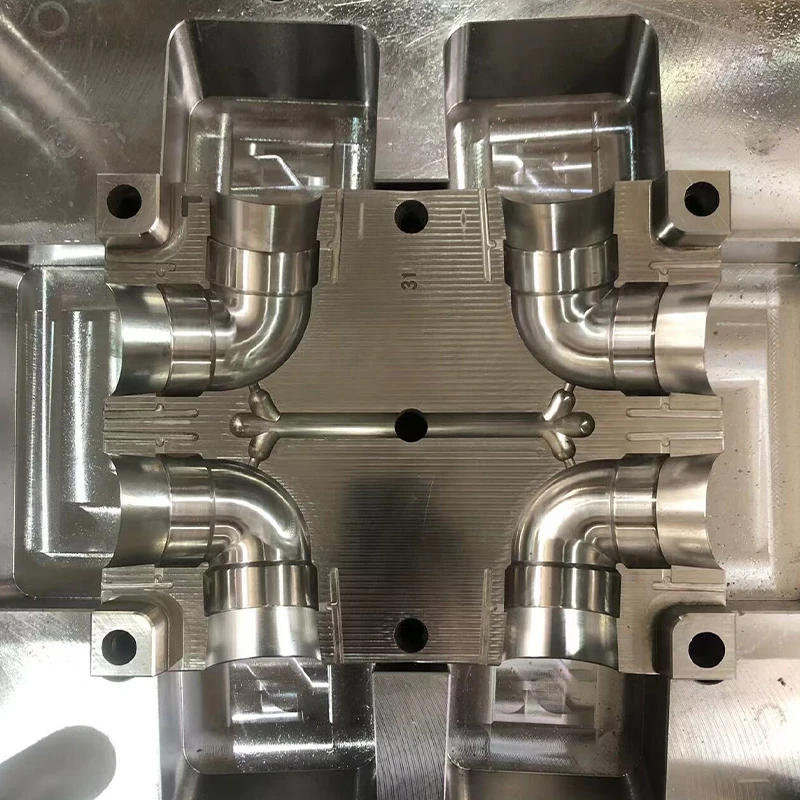 PP UPVC CPVC PVC Pipe Fittings Mold Elbow 45 Degrees Plastic Pipe Fittings Injection Mould 90 HDPE PVC PPR Pipe Fittings Mould