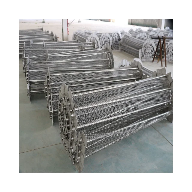 Metal Wire Mesh Belt Food Grade Stainless Steel Conveyor Belt Manufacturer Woven Corrosion Resistance Woven Mesh Belt 5