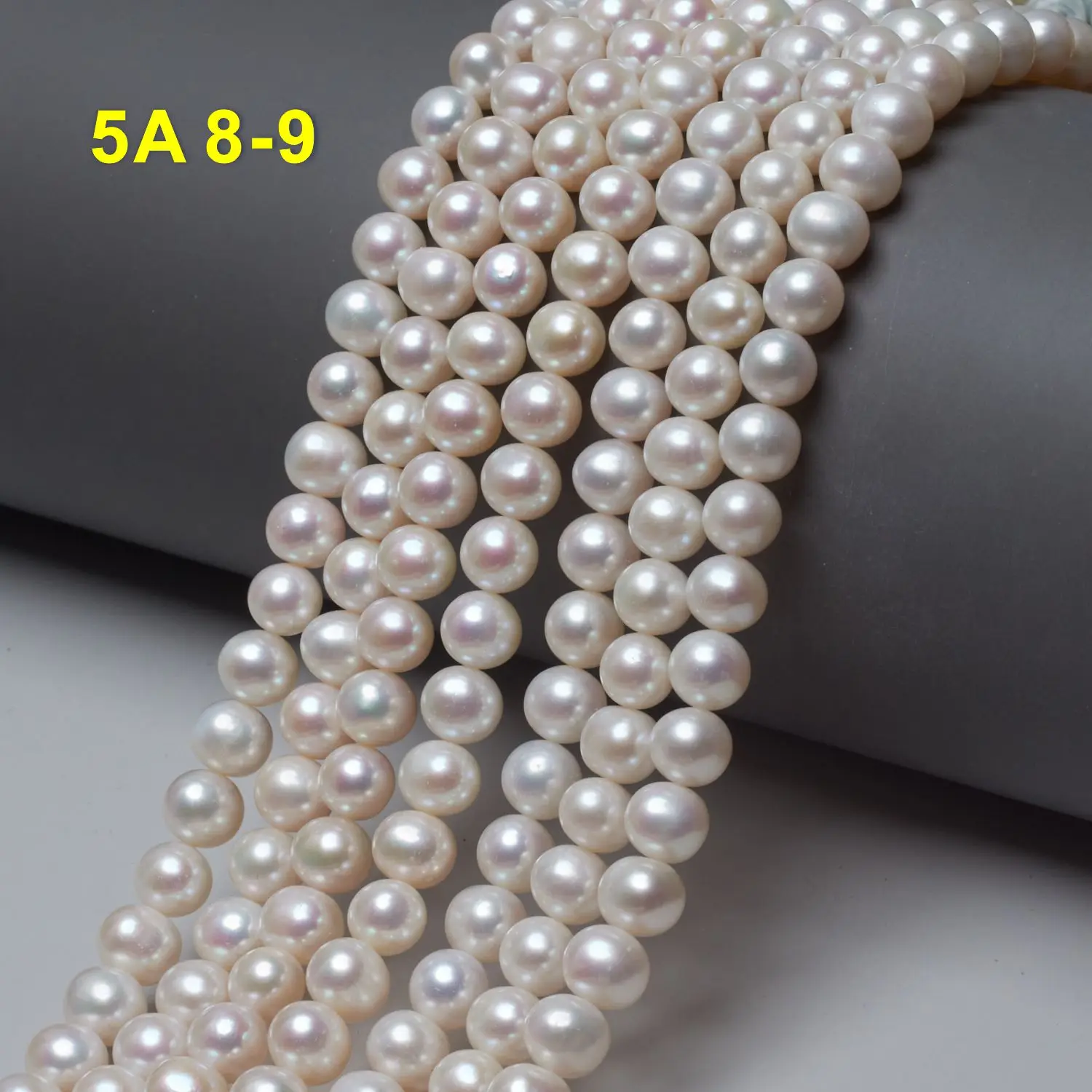 Loose Fresh Water Pearls 8-9mm 5a Round Pearl Bead Strands Freshwater  Pearls Strands - Buy Zhuji Pearl,Chinese Pearls,Pearl Product Product on  Alibaba.com