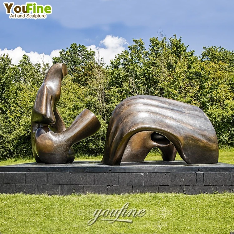 YOUFINE 手作りの有名アーティストによる現代抽象ブロンズ像 ヘンリー