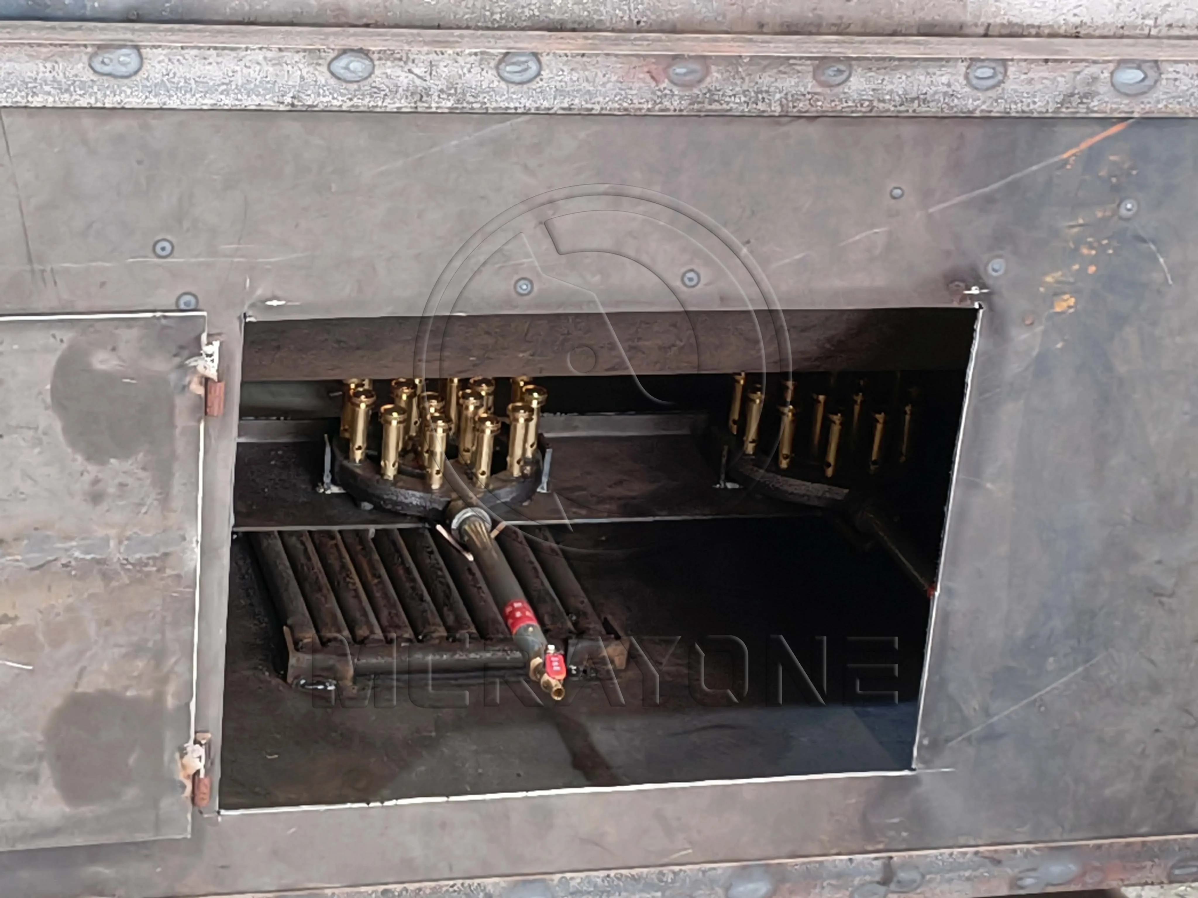 Soybean Roasting Machine Roaster Machine for Nuts Coconut Oil Machine