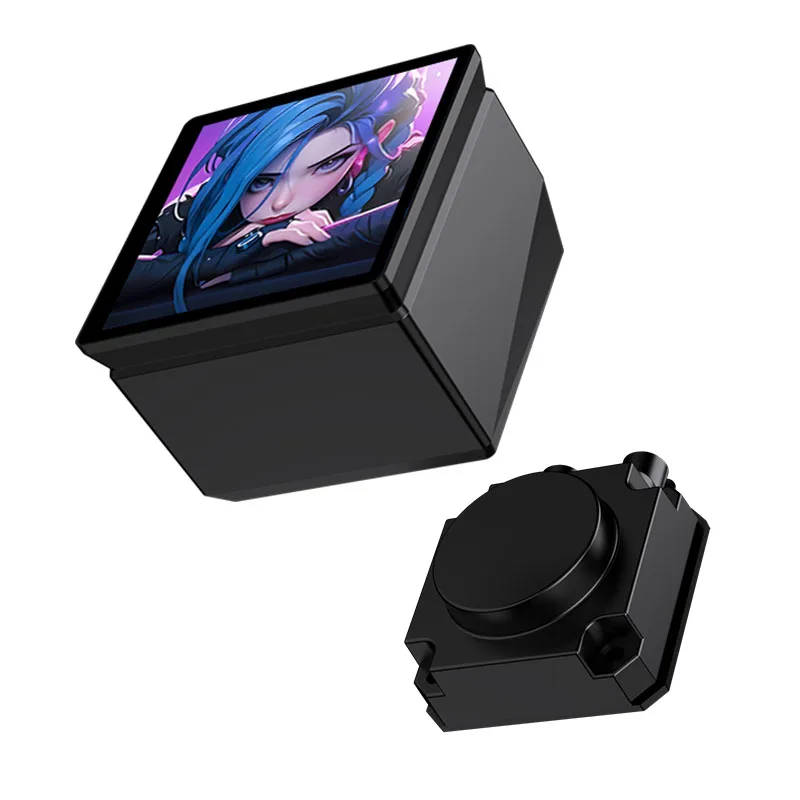 Lovingcool 240mm AIO Liquid CPU Cooler with LED Display for