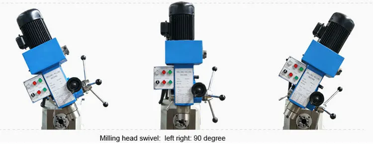 ZX6350Z ZX6350C Manual Milling and Drilling Machine Vertical Mill
