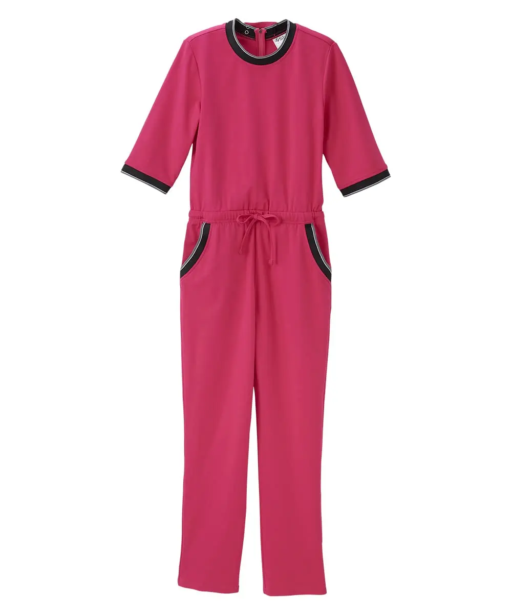 Unisex Anti-Strip Adaptive Jumpsuit for Seniors Alzheimer's Patients