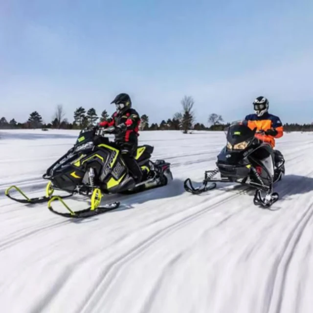 Winter snow sports entertainment and competition gasoline motorcycle