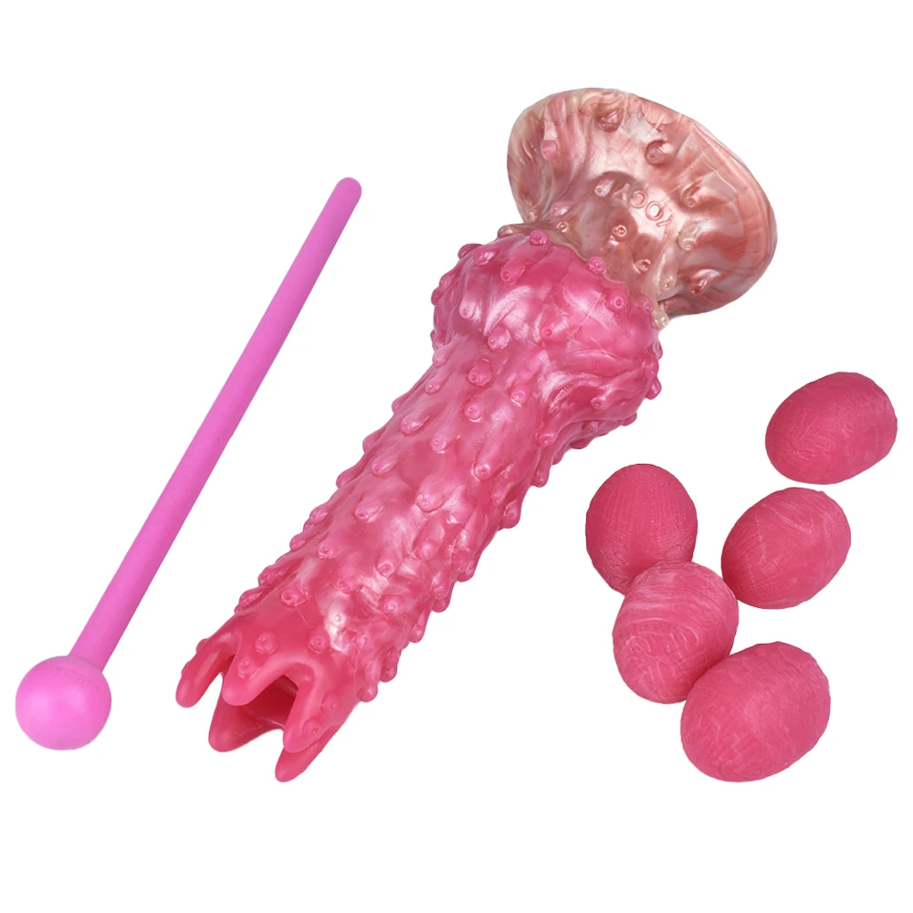 Alien Luminous Ovipositor Manual Egg Incubator - Silicone Vaginal Egg  Laying Sex Toy for Adult Pleasure