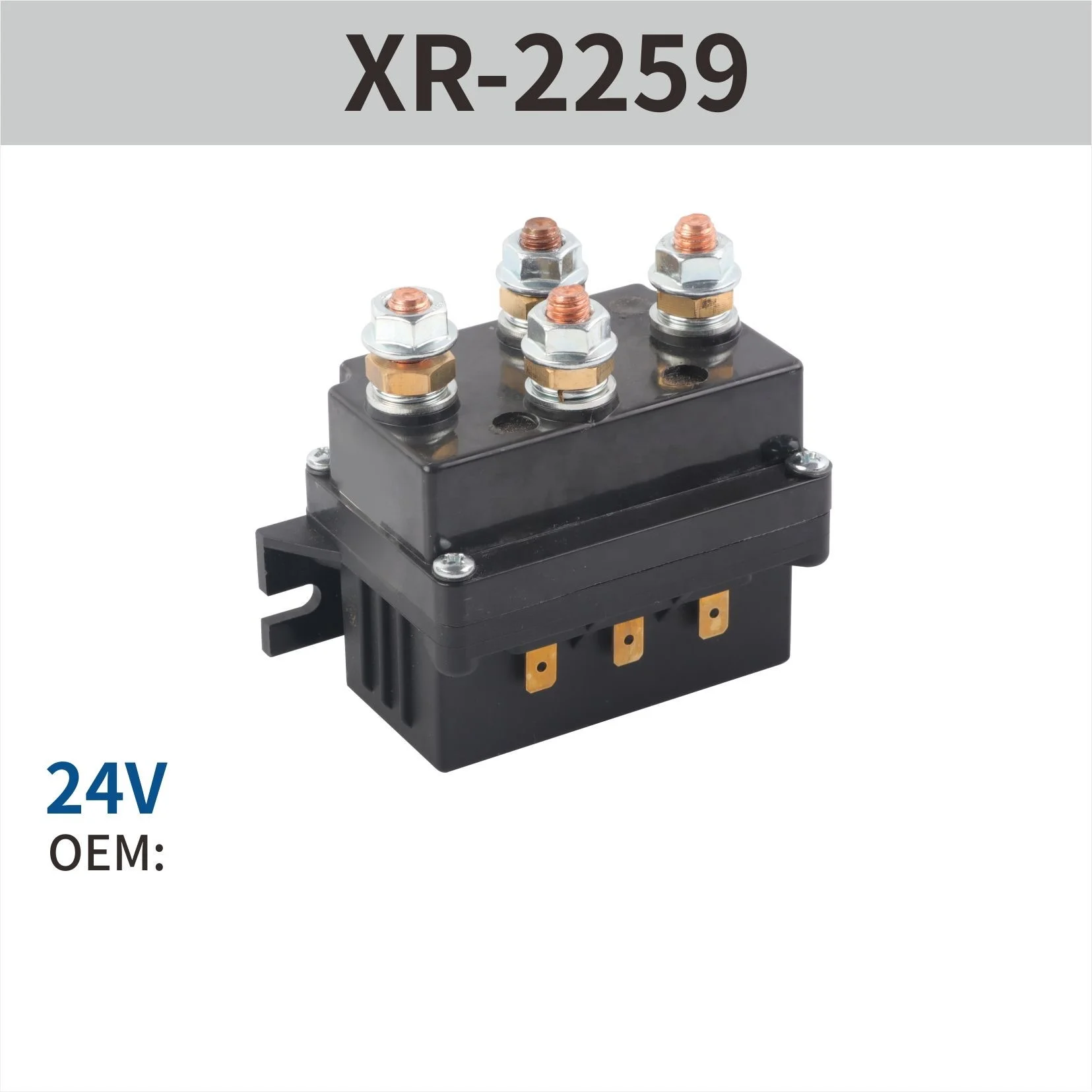 Dioche Relais de treuil 12V 250A pour VTT UTV SUV, compatible avec les