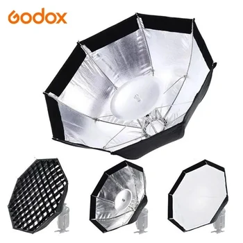 Godox-AD-S7 Multifunctional SoftBox Octagonal Honeycomb Grid Umbrella Softbox for WITSTRO Flash Speedlite AD200 AD180 AD360II