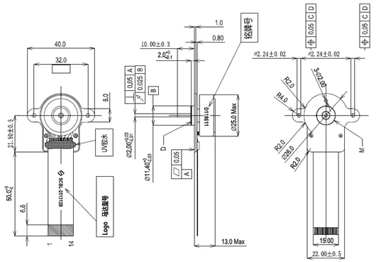 Speed Long Lifespan Motor, 12V, 24V, 025, Brushless - detail 4