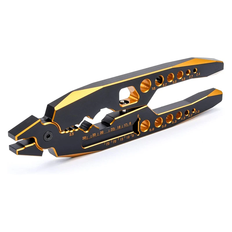 Aluminum alloy shock absorber pliers rod ball clamp multi-function RC tool for RC model 1/8 1/10 RC Car Crawler