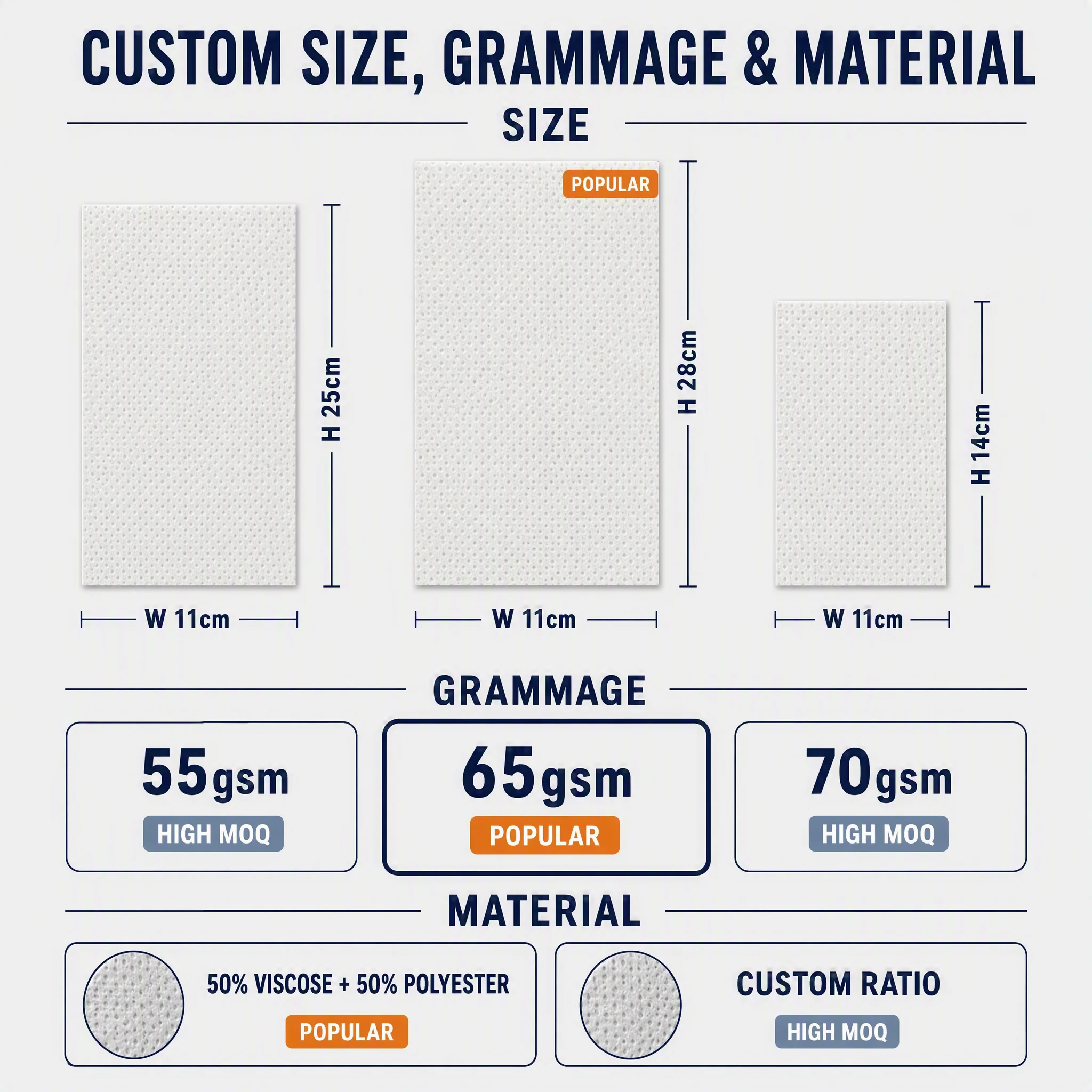 Product dimensions