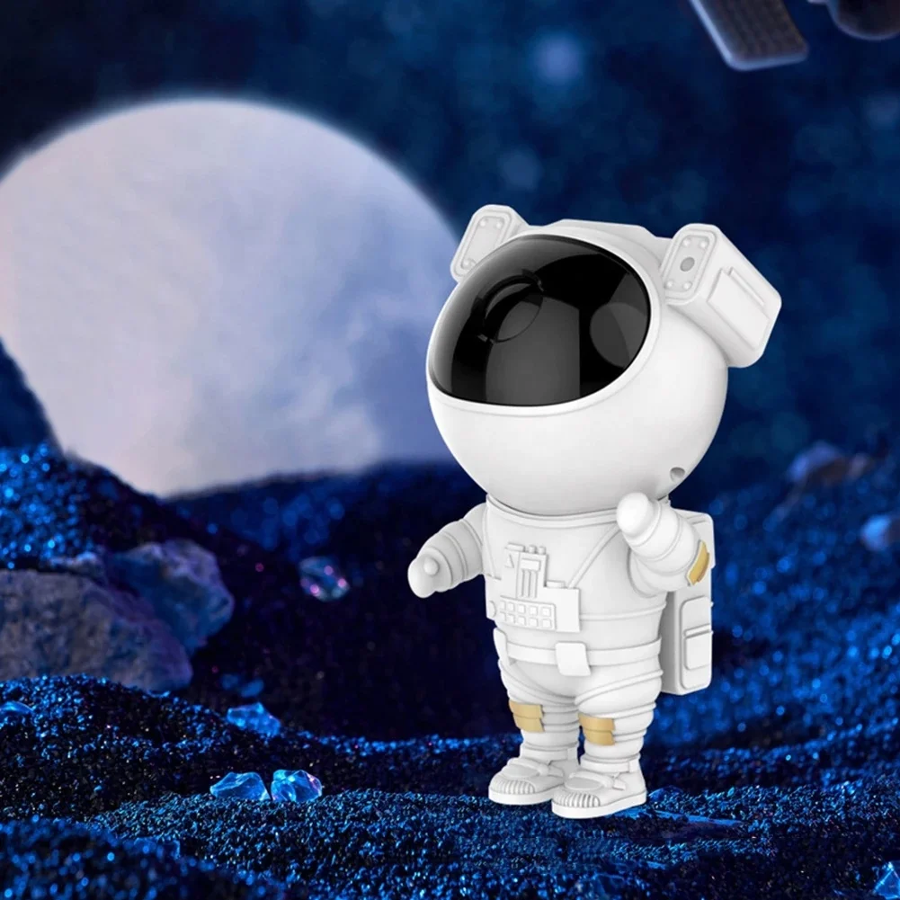 Kid Star Projector Night Light with Timer Remote Control and 360 Adjustable Design Astronaut Nebula Galaxy Night Light Projector