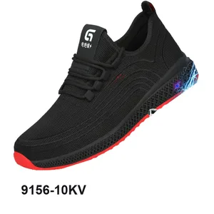 Lightly Nice Quality Anti Smashing Anti Prickling Jogger Rebel Safety Shoes Men Steel Toe for protection