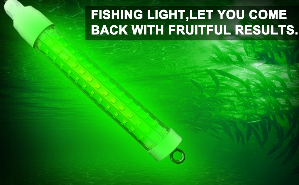 LED Night Fishing Light Underwater Submersible Marine Boat Green Lamp Fishing Accessory I4098479158