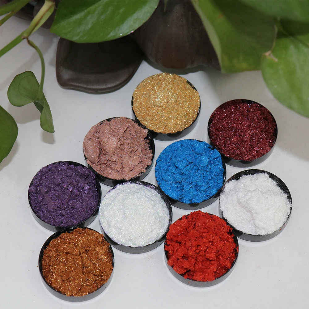Wholesale Natural Mica Mineral Powder Epoxy Resin Dye Pearl Pigment