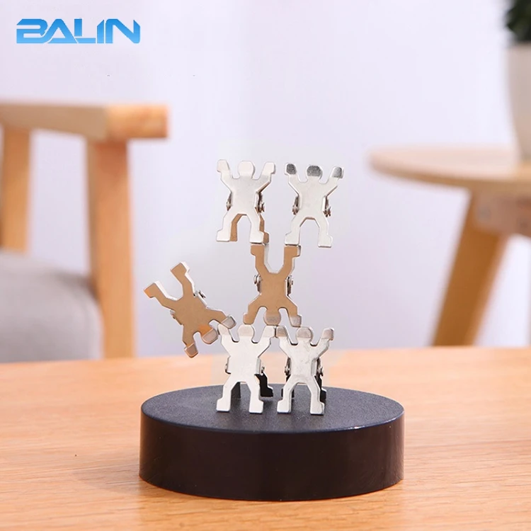 Factory direct low price new trendy products abstract office stress relief toy magnet magnetic sculpture