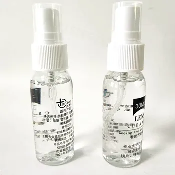 Custom Logo 30ml Eyeglasses Spray Optical Reading Glasses Lens Cleaning Spray Liquid Solution Cleaner