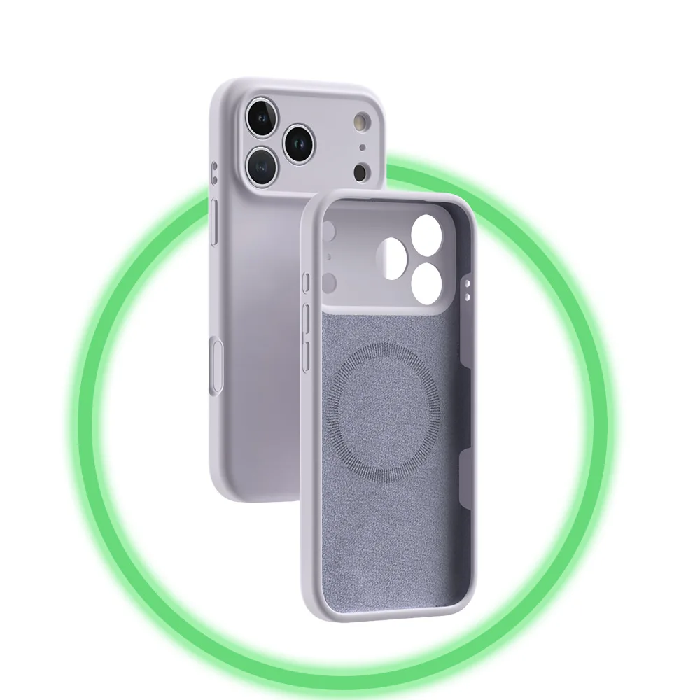 New Trending Hot Selling Magnetic Silicone Case For Iphone 17 Pro Luxury Protection & Precise Fit Laudtec
