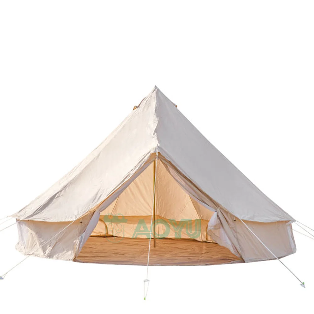 Shop Camping Outdoor Oxford Canvas Fabric Hotel Bell Tents