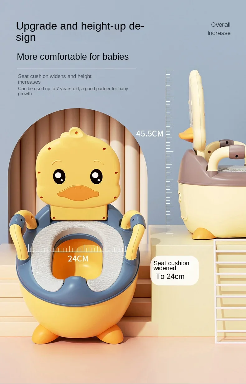 New Baby Items Cartoon Infant Potty Children's Toilet Chamber Pot