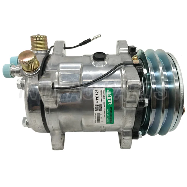 SANDEN 自動車用エアコンコンプレッサー SD5H14/SD508シリーズ 12V
