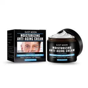 East Moon Men'S Moisturizing Anti Aging Facial Firming Cream Lighten Fine Lines Replenish Water Anti Wrinkle Cream 60Ml