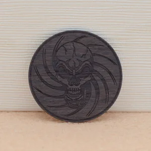 Factory Custom Engraving Pattern Logo Calendar Window Face Natural Wood Watch DIY Dial