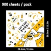 Let's eat (900pcs/pack)