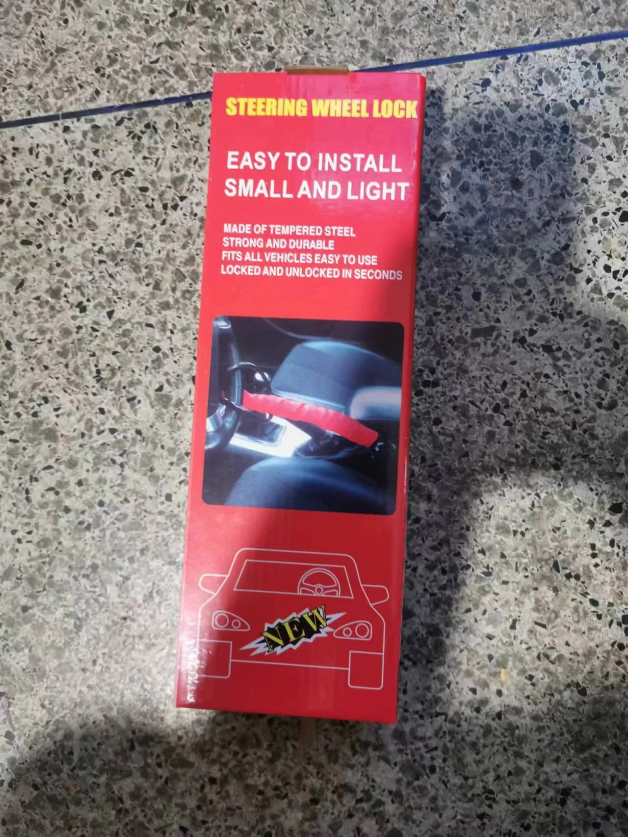 Universal Anti Theft Steering Wheel Lock Seat Belt Lock Car Steering