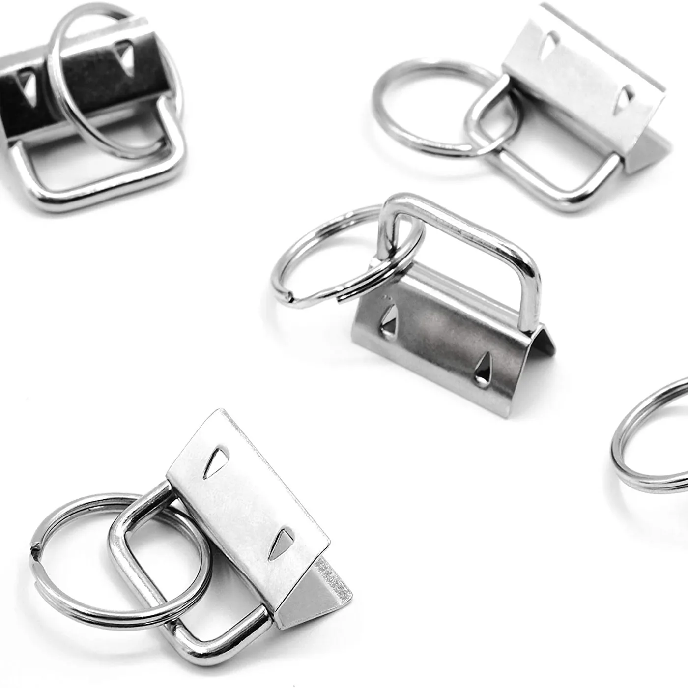 Key Fob Hardware for Wristlet Keychain, Key Lanyard and Key Chain Making Hardware Supplies