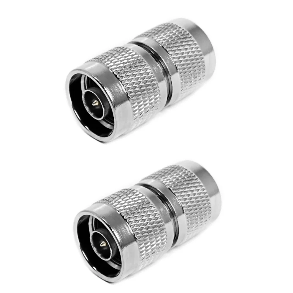 RF Adapters N Male Plug to N Type Male RF Straight Adaptor Coaxial Connector RF Coaxial Cable