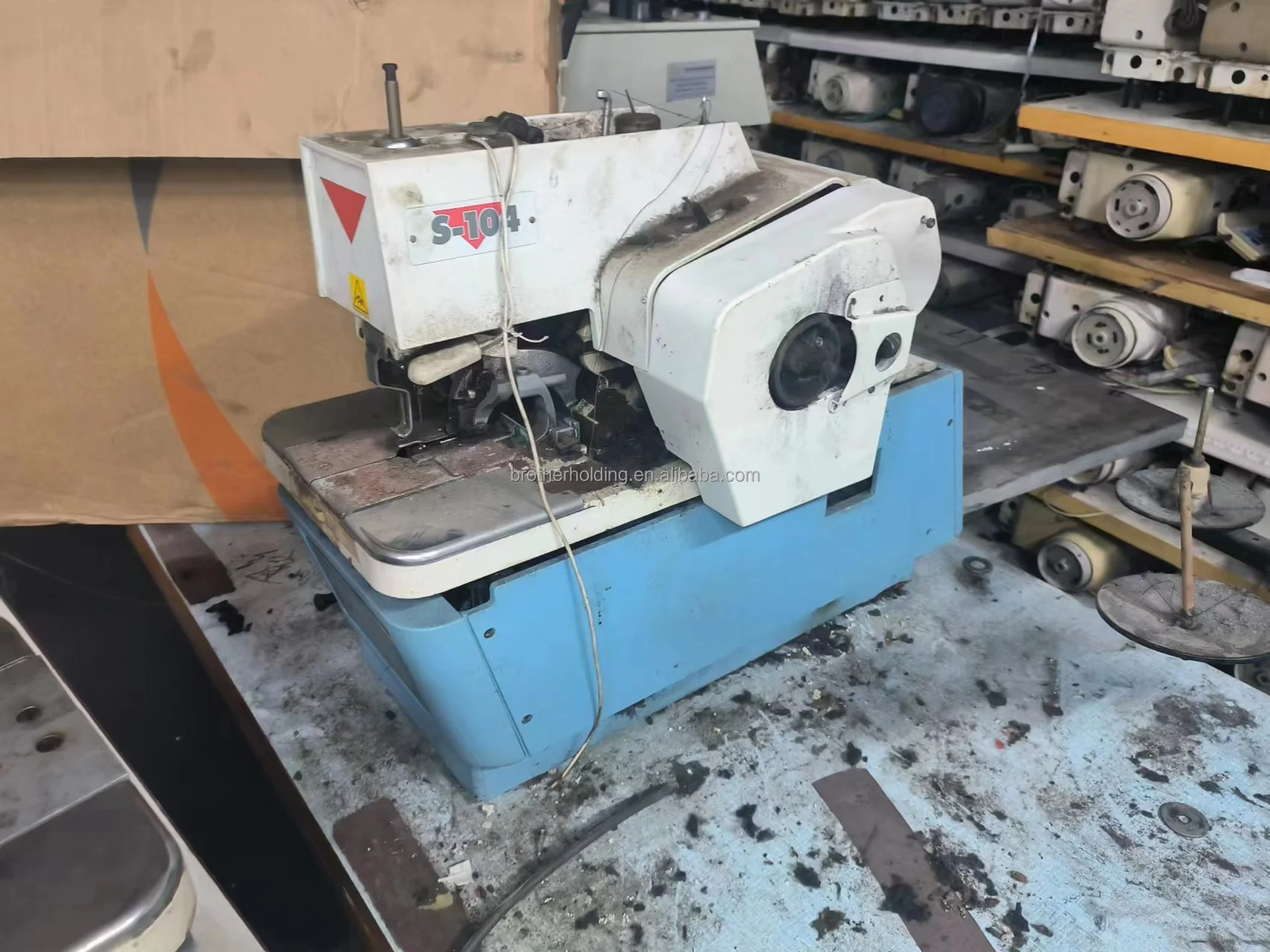Used Reece 101 Button Hole Machine Secondhand Eyelet Buttonhole Sewing Machine