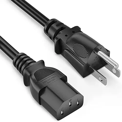 American 3 Pin Prong Plug Cable USA 3Pin 18 16AWG Power Cord US Plug C13 PC Power Extension Cord American AC Power Plug