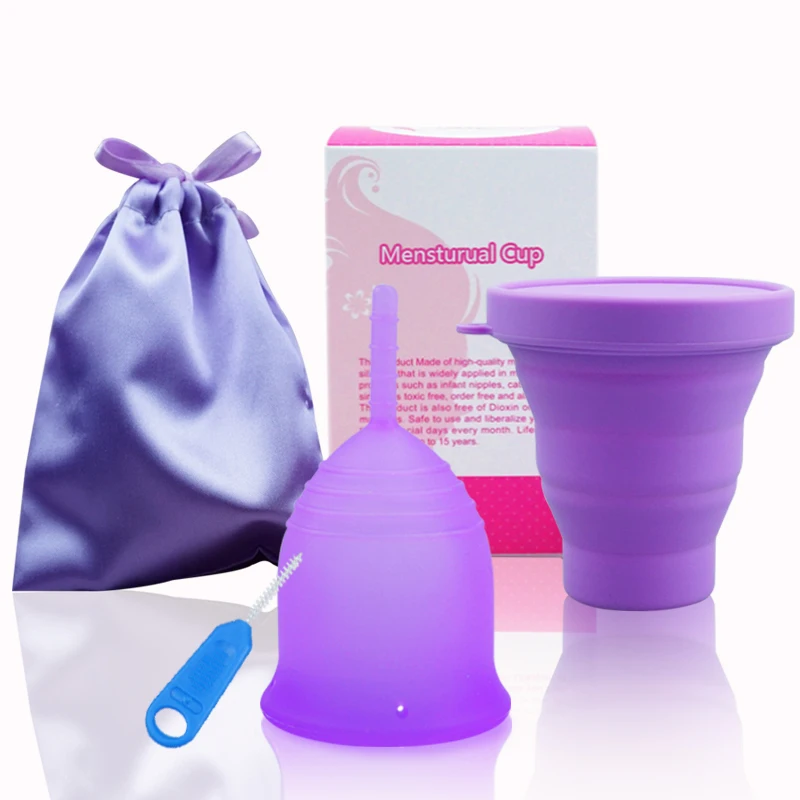 Silicone girls period copa menstruation cup Medical grade menstrual cup