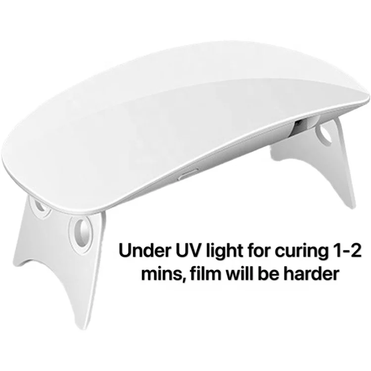 Высококачественная УФ-пленка нового поколения 18x12 см для защиты экрана от